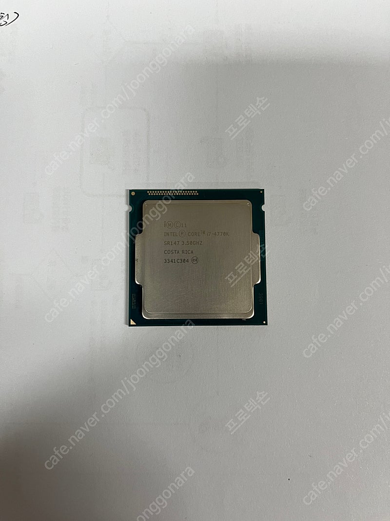 인텔 CPU i7 4770K 판매 합니다.