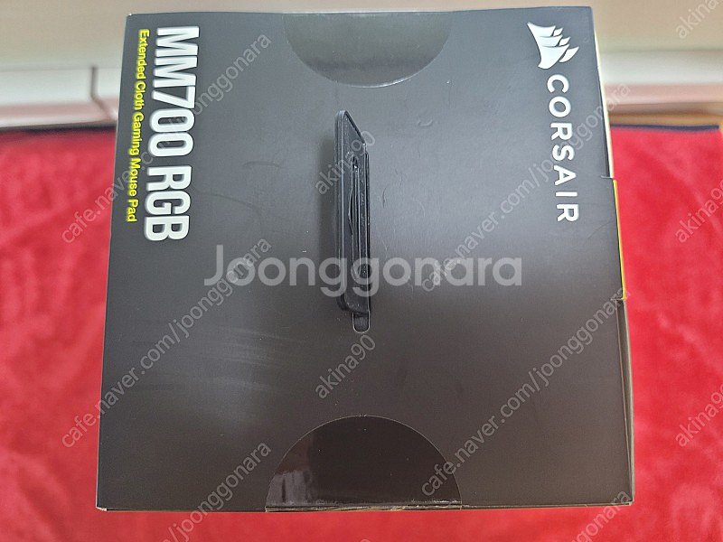커세어 MM700 RGB 마우스패드 미개봉 새제품--2