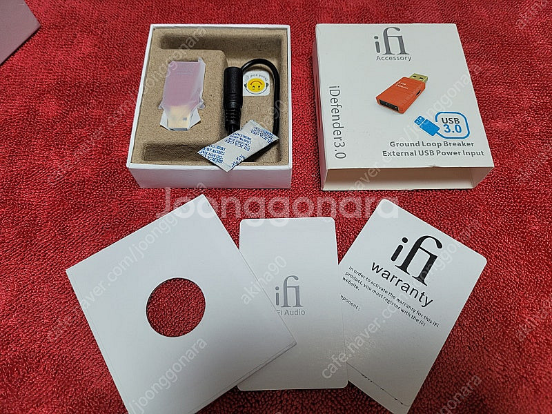 ifi iDefender 3.0 USB 전원공급 노이즈...--2