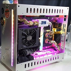 커스텀수냉 메이커스잼 ITX 9900K 3080TI