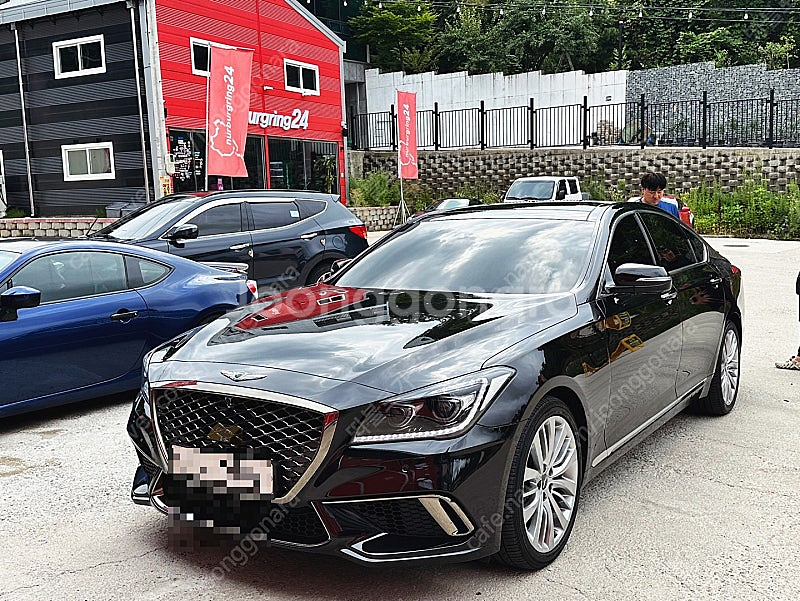 제네시스g80 led라이트,19인치 휠 판매--0