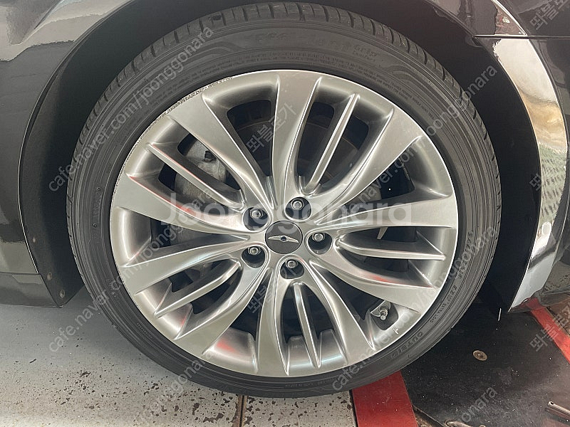 제네시스g80 led라이트,19인치 휠 판매--4