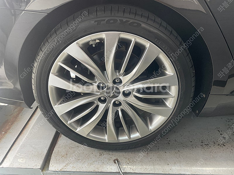 제네시스g80 led라이트,19인치 휠 판매--5