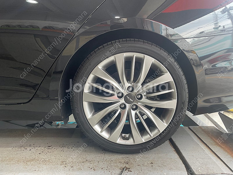 제네시스g80 led라이트,19인치 휠 판매--6