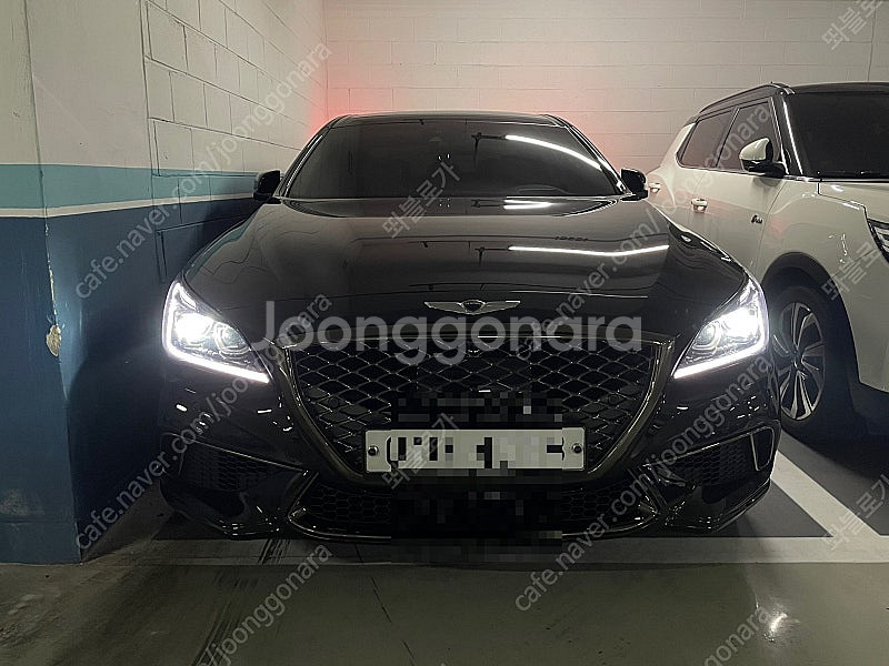 제네시스g80 led라이트,19인치 휠 판매--8