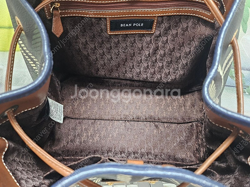 빈폴 여성가방 체크 라지 복조리백 토트백 숄드백 GC4...--7