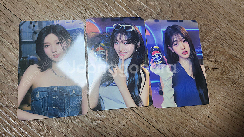아이브 펩시 포토카드 3장 일괄--0