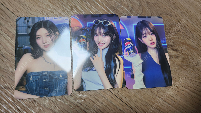 아이브 펩시 포토카드 3장 일괄--0