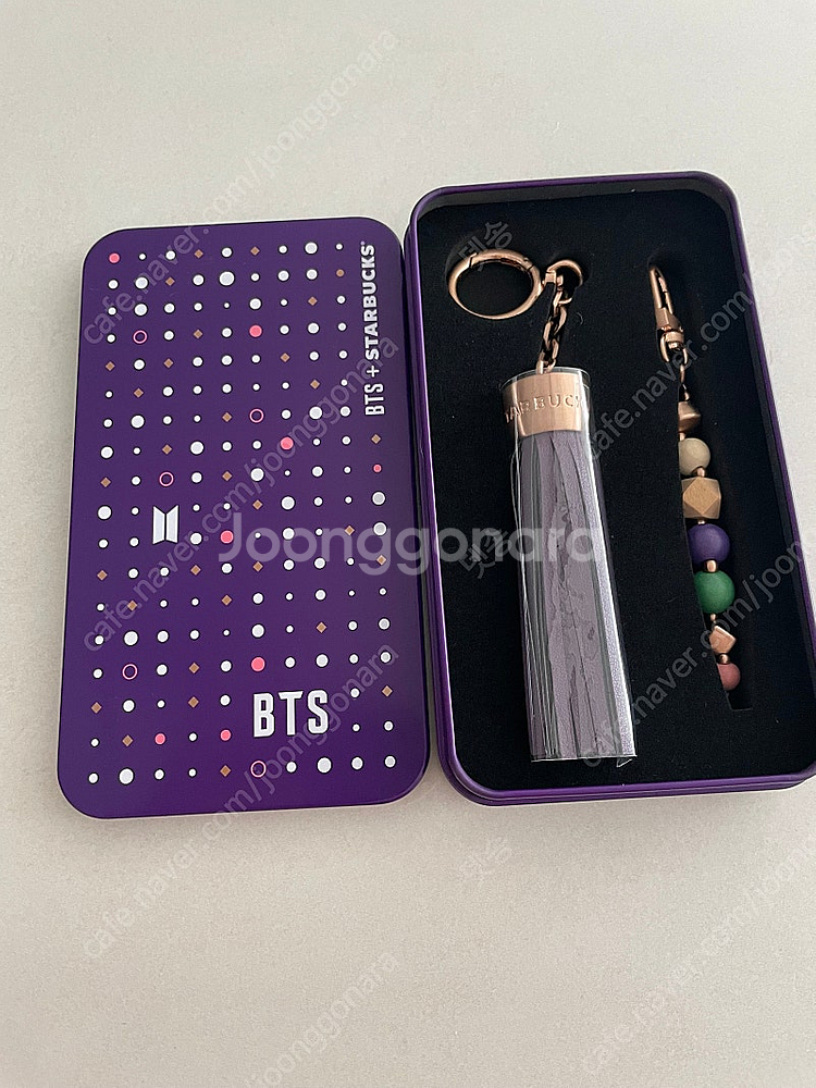 스타벅스 bts 굿즈 키링 파우치--0