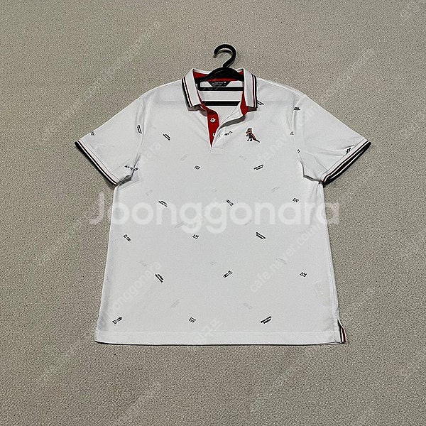 L 장미쉘바스키아 골프 반팔 카라티 N.4454--0