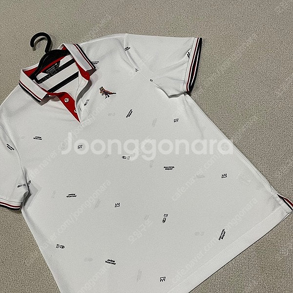 L 장미쉘바스키아 골프 반팔 카라티 N.4454--1