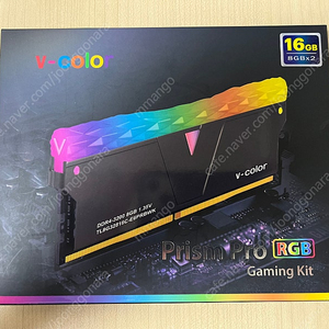 ddr4 16기가 v-color rgm 램 메모리