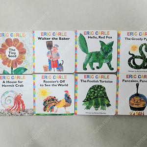 에릭 칼(Eric Carle) 미니북 8권, 노부영 CD8장