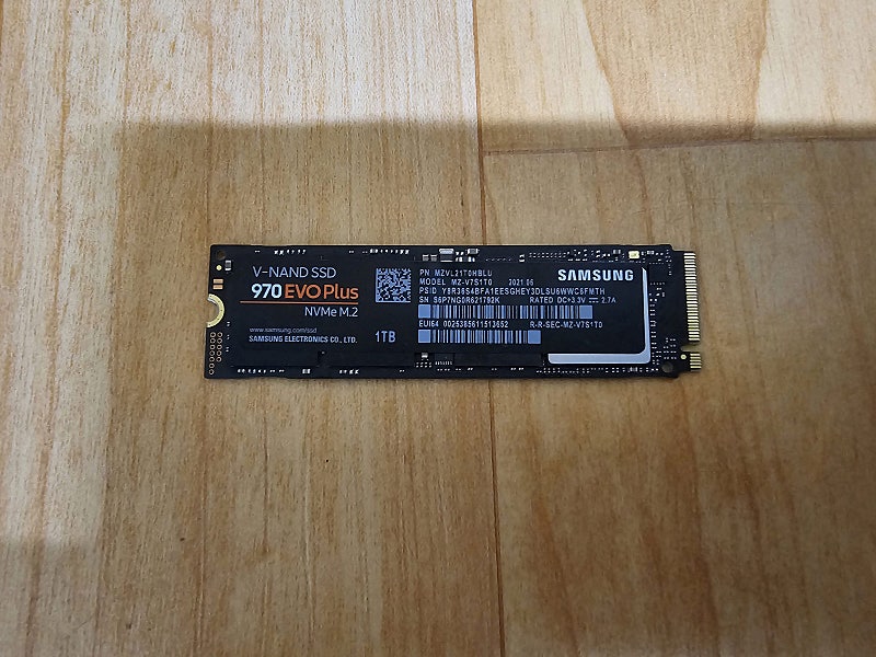 삼성 970 EVO PLUS 1TB 판매합니다