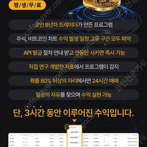 코인 자동매매 프로그램 판매합니다