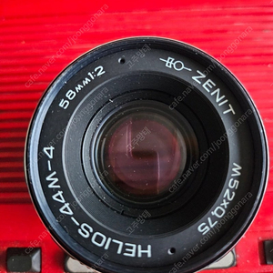 제니트58mm f2. 회오리보케 상태좋음