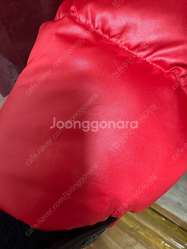 나이키 x 드레이크 녹타 썬셋 푸퍼 재킷 레드--9