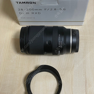 탐론 28-200 F2.8-5.6 소니 서드파티 렌즈 탐론 28200