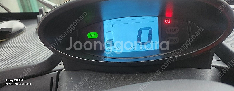 트위지 21년식 980km 2인승 인텐스(파워박스,블루...--5