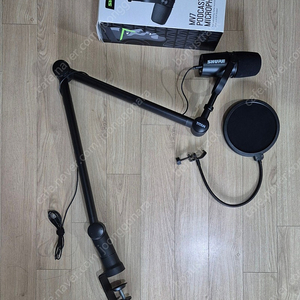 shure mv7 + 거치대