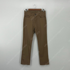 슬림핏 면바지 (66 size / BROWN)