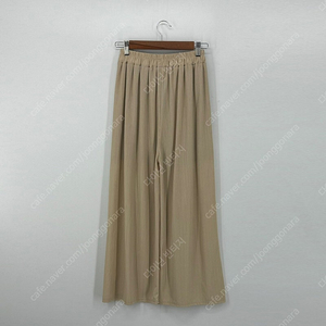 잔골지 와이드 팬츠 여름 바지 (F size / BEIGE