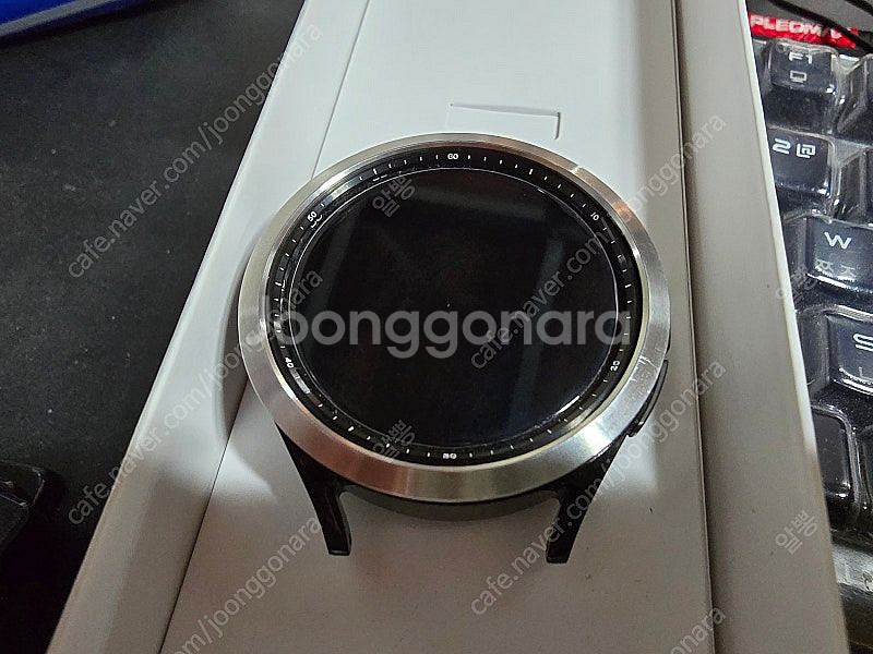 갤럭시워치6 클래식 47MM 블루투스 블랙 중고 팝니다...--1