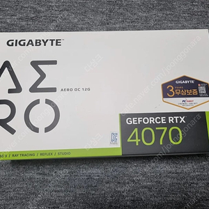기가바이트 4070 AERO