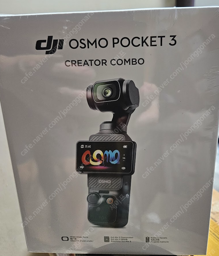 미개봉 DJI 오즈모 포켓3 크리에이터 콤보 OSMO POCKET3 CREATOR COMBO