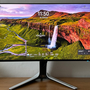 델(DELL) 에일리언웨어 AW2723DF 240Hz(280Hz) 1ms QHD IPS Nano 27형 게이밍