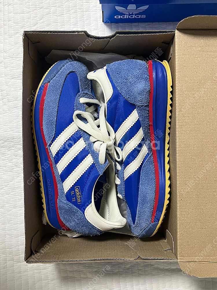 아디다스 SL 72 RS 블루 220사이즈--0