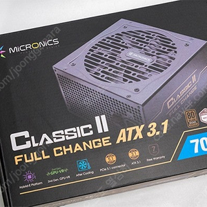 마이크로닉스 Classic II 풀체인지 700W 80PLUS BRONZE ATX3.1