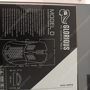 글로리어스 model d 마우스