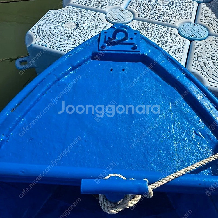 레져선 0.5톤 선외기 15마력 판매합니다.--4