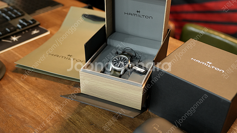 해밀턴 카키필드 38mm--4