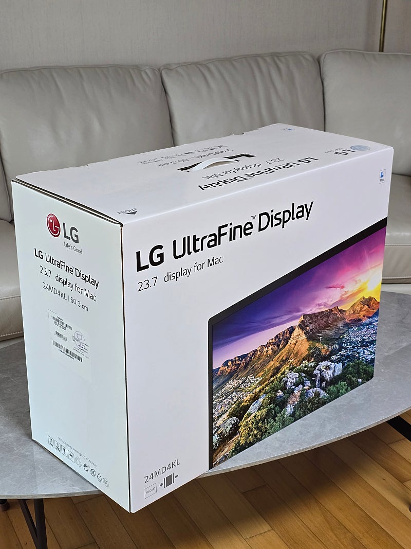 LG 24MD4KL 24인치 4K 맥용 C타입모니터