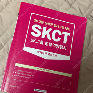 Sk그룹 온라인 필기시험(인적성) Skct 역량검사책