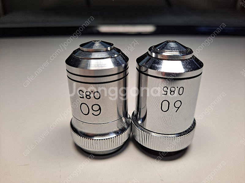 일제 현미경 대물렌즈 60배율짜리--0