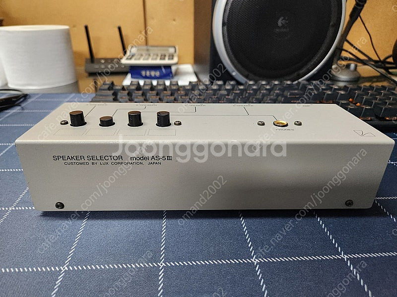 럭스만 스피커셀렉터 AS-5 III--1