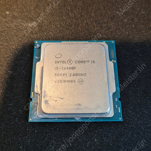 I5 11400F CPU 단품 팝니다.