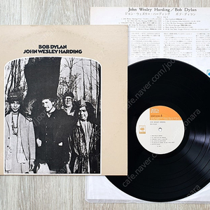 (LP 판매) 포크 - 밥 딜런 (Bob Dylan) 8집 John Wesley Harding 1969년 일본반