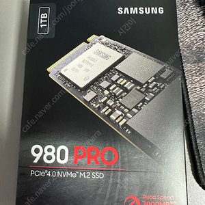 980Pro ssd 1Tb 팝니다.