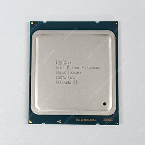 Intel i7 4960x CPU/메인보드