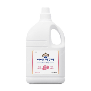 아이깨끗해 거품형 핸드솝 4L X 1 (공펌프용기490ml x 포함)