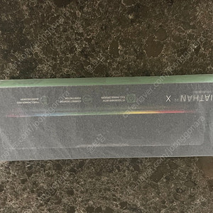 레이저 레이아탄 v2x 새것 판매합니다