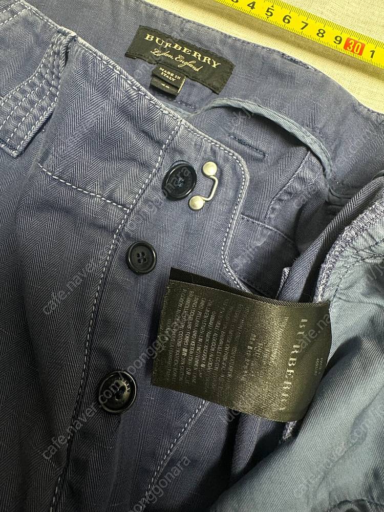 버버리 면팬츠--5