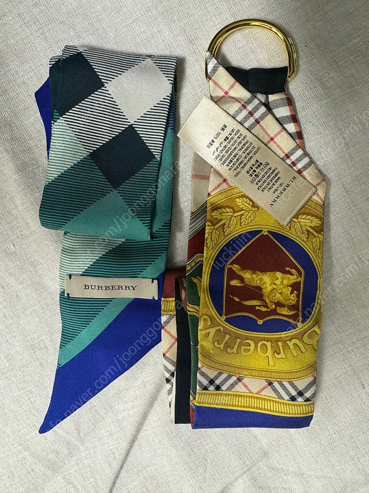 버버리 트윌리 2종--1