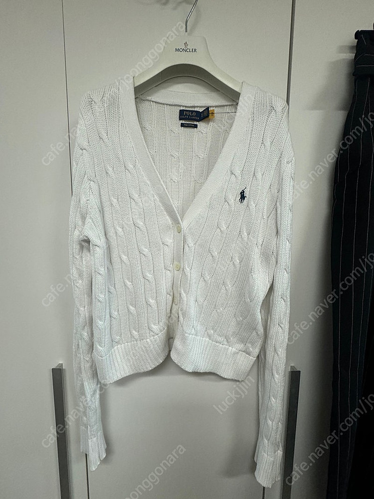 폴로 피마코튼 가디건--0