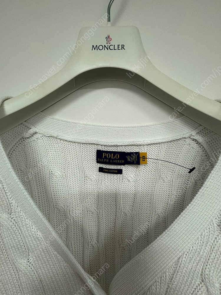 폴로 피마코튼 가디건--2