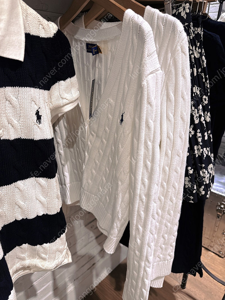 폴로 피마코튼 가디건--6